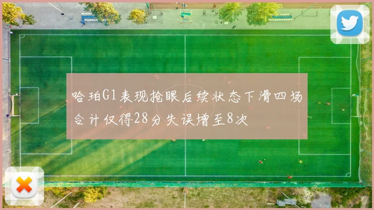 哈珀G1表现抢眼后续状态下滑四场合计仅得28分失误增至8次